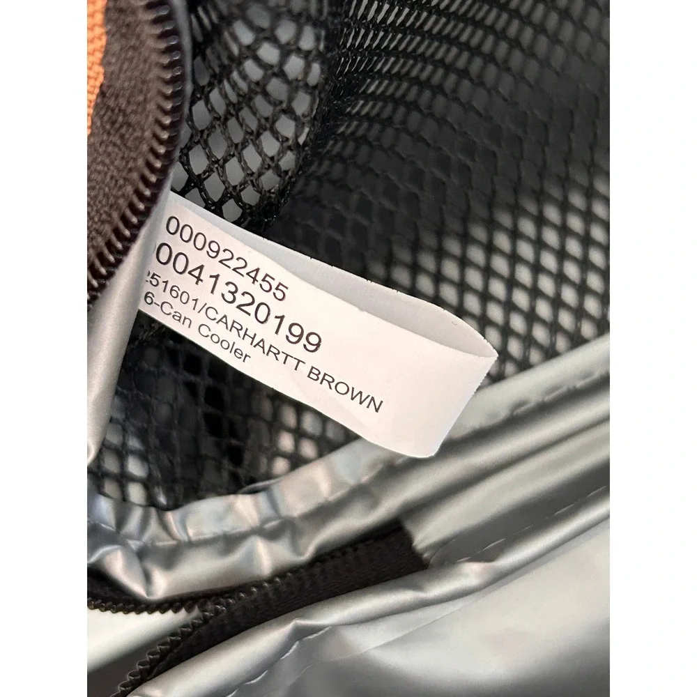 Carhartt Vertical Lunch Cooler Bag Brown Elevation Labs Insulated Lunch Box